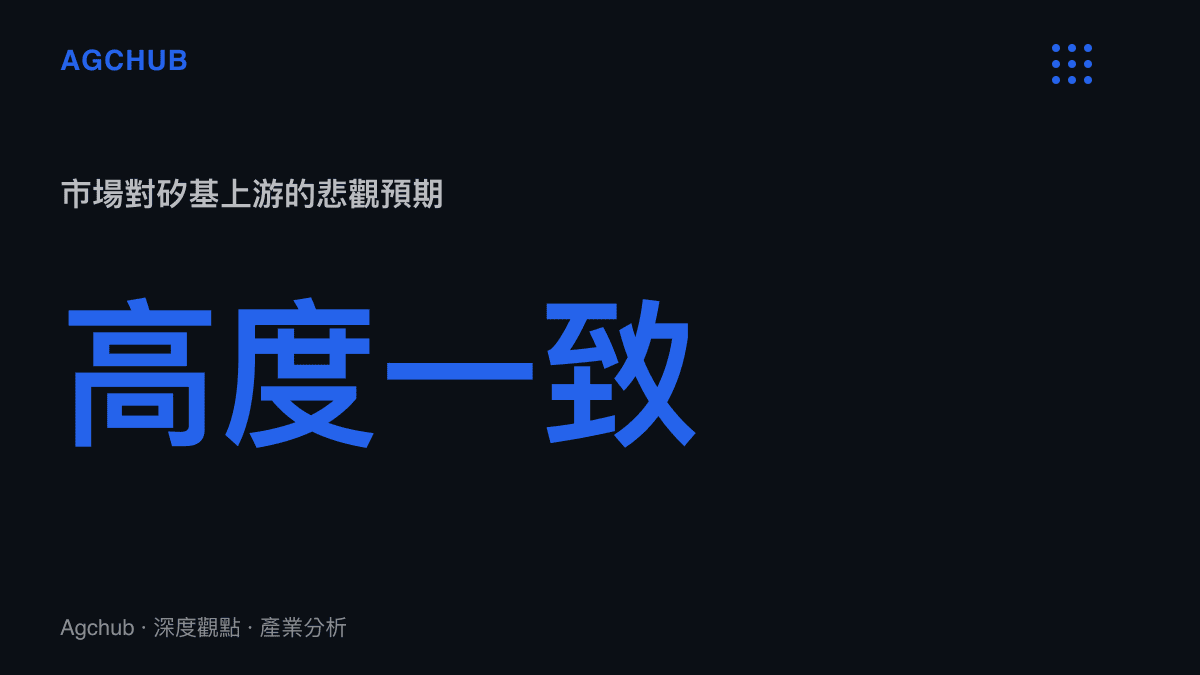 陳果指出市場對矽基上遊環節已形成高度一致的悲觀預期並引發持續賣壓