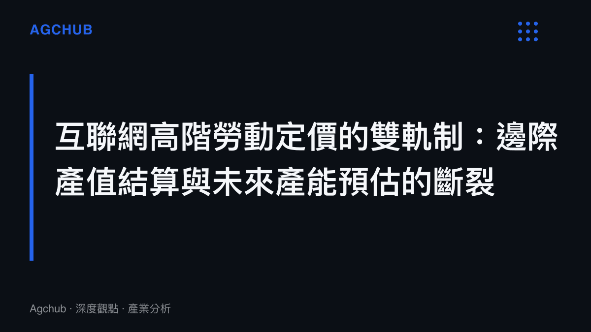 段落標題卡片說明互聯網企業薪酬定價機制中，過去專案貢獻的結算與對員工未來研發價值的預期出現斷裂。
